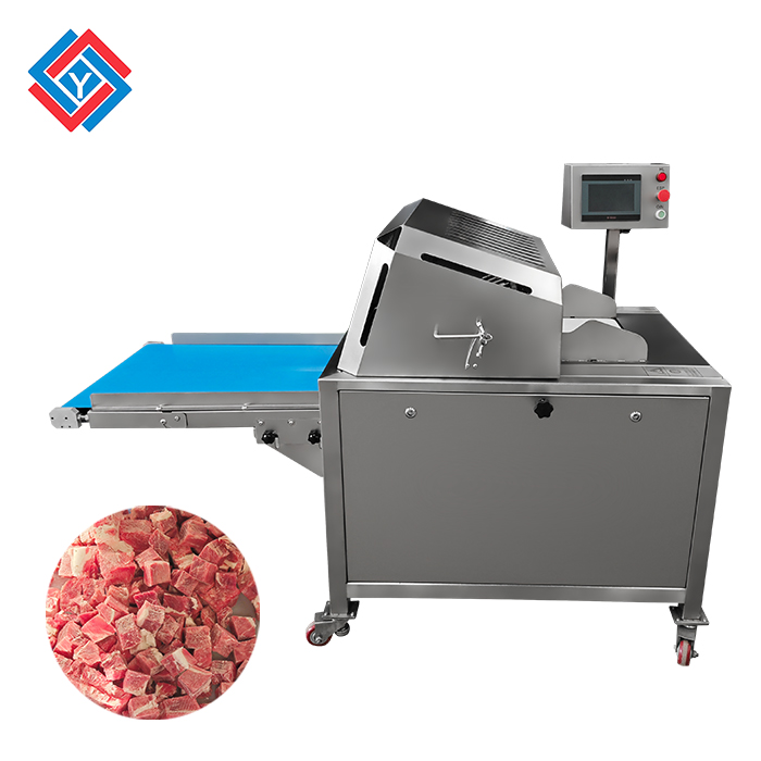 全自动冻肉切块机JY-300D